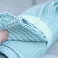 Serviette De Bain élégante En Coton Gaufré
