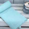Serviette De Bain élégante En Coton Gaufré