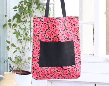 Shoulder bag, shopping bag, folk bag