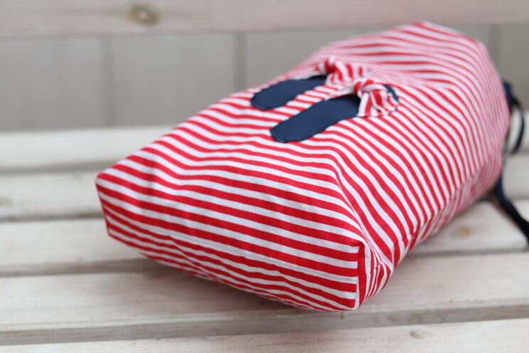 Organizador Zapatero Red Stripes, Cute Travel Shoe Bag, Regalo Original Para Ella