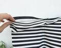 Svart Och Vitt Underkläder Resedragkedjeförsedd Organisatör Dirty Clean Förpackningstillbehör