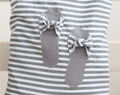 Grey Stripes Schoenentas Organisator, Cute Travel Shoe Bag, Origineel Cadeau Voor Haar