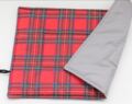 Travel Pet Blanket Personalized, Dog Or Cat Roll Up Mat Scotch Fabric, Tartan Portable Bed Cover Washable Fabric, Size M