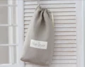 Beige Linen Hair Curler Storage, Hair Dryer Bag For Beach House, Airbnb Blow Dryer Organizer, Hair Curler Storage, Hair