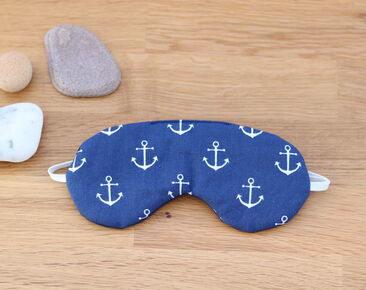Sleeping eye mask for Kids, Adjustable Organic Travel accessories with Anchors, Smaller size travel gift