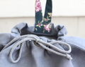 Pilka Lininė Individualizuota Skalbimo Užvalkalas Kemperiui Ar Jachtai, Mielas Angliško Stiliaus Skalbinių