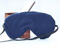 Verstellbare Schlafaugenmaske, Beidseitig Graublaues Leinen, Reisegeschenke, Augenabdeckung Für Die Reise
