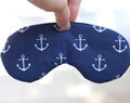 Sleeping Eye Mask For Kids, Adjustable Organic Travel Accessories With Anchors, Smaller Size Travel Gift