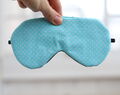 Adjustable Sleeping Eye Mask, Turquoise Eye Cover For Travel, Cotton Travel Gifts