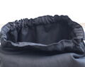 Elegantni Crni Laneni Ruksak S Džepom Na Patentni Zatvarač, Jednostavan Poklon Za Putovanja Male Veličine