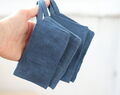Linen Cleaning Organic Pads, Set Of 4, Kitchen Zero Waste Lifestyle, Reusable Bathroom Pads, Linen Washcloth