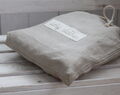 Linen Lingerie Bag, Laundry Travel Bag, Custom Label Travel Accessories, Beige Bag, Honeymoon Gift, Underwear Bag