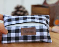 Monogrammed Tissue Holder, Travel Tissue Case Pocket, Elegant 50th Birthday Idea Gifts For Dad