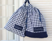 Travel laundry bags for kids with name, baby travel lingerie organizer, kindergarten pouches