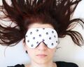 Roztomilá Maska Na Oči Na Spanie, Nastaviteľný Relaxačný Kryt Na Oči S Potlačou Labiek, Doplnky Organic Travel