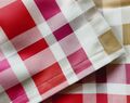 Tablecloth, Small Tablecloth, Red Check Runner