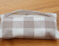 Gepersonaliseerde Linnen Tissue Holder, Beige Travel Tissue Case Pocket, Elegante 50e Verjaardag Idee Cadeaus Voor Papa