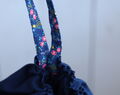 College Wäschekorb Mit Namen, Personalisiertes Blaues Blumengeschenk Für Kinderzimmer, Wäschetasche, ästhetische Tasche